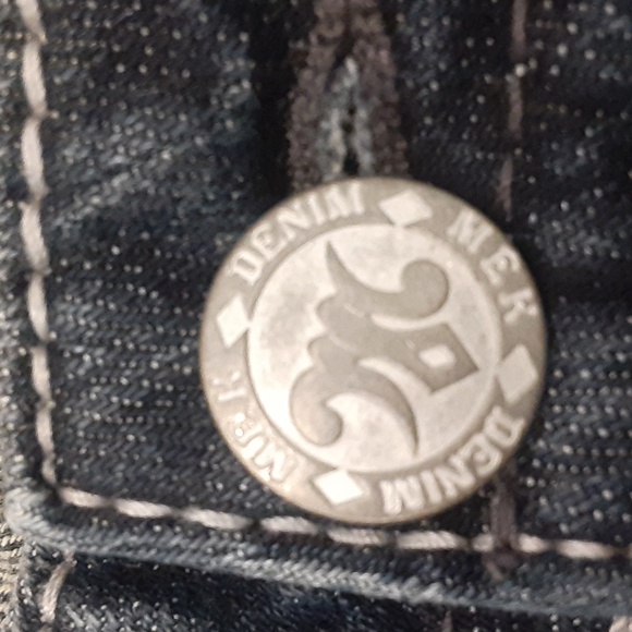 MEK DENIM BEAUTIFUL JEANS STRETCH Very Confy Size 28 MADE IN USA - Picture 4 of 15